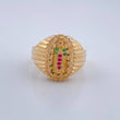 Anillo Virgen De Guadalupe 4.55gr / T7 3/4 / Oro Amarillo 18K $