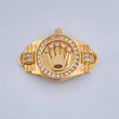 Herraje Corona RX 5.75gr / 1.9cm-Oro Amarillo 18K $