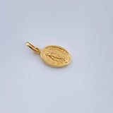 Dije Virgen Del Carmen 0.35gr / 1.6cm-Oro Amarillo 18K $