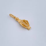 Dije Vigen Milagrosa 2.25gr / 2.8cm-Oro Amarillo 18K $