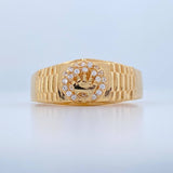 Anillo Corona RX 5.5gr / T12 / Oro Amarillo 18K $