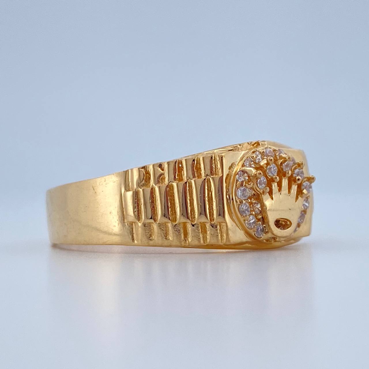 Anillo Corona RX 5.5gr / T12 / Oro Amarillo 18K $
