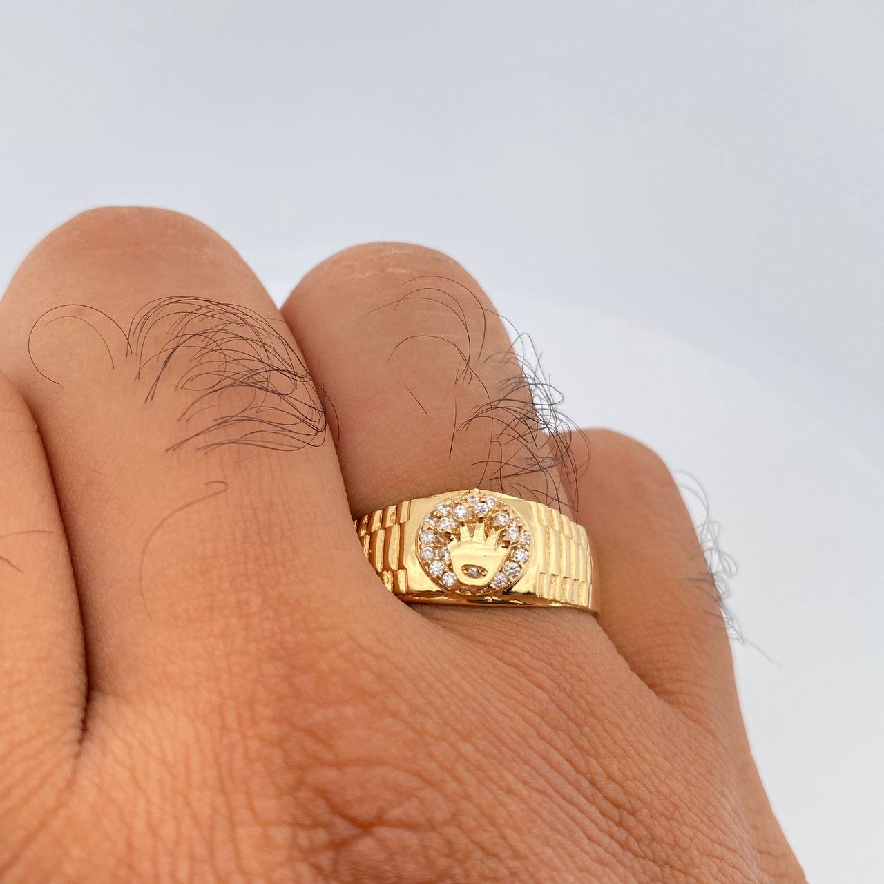 Anillo Corona RX 5.5gr / T12 / Oro Amarillo 18K $