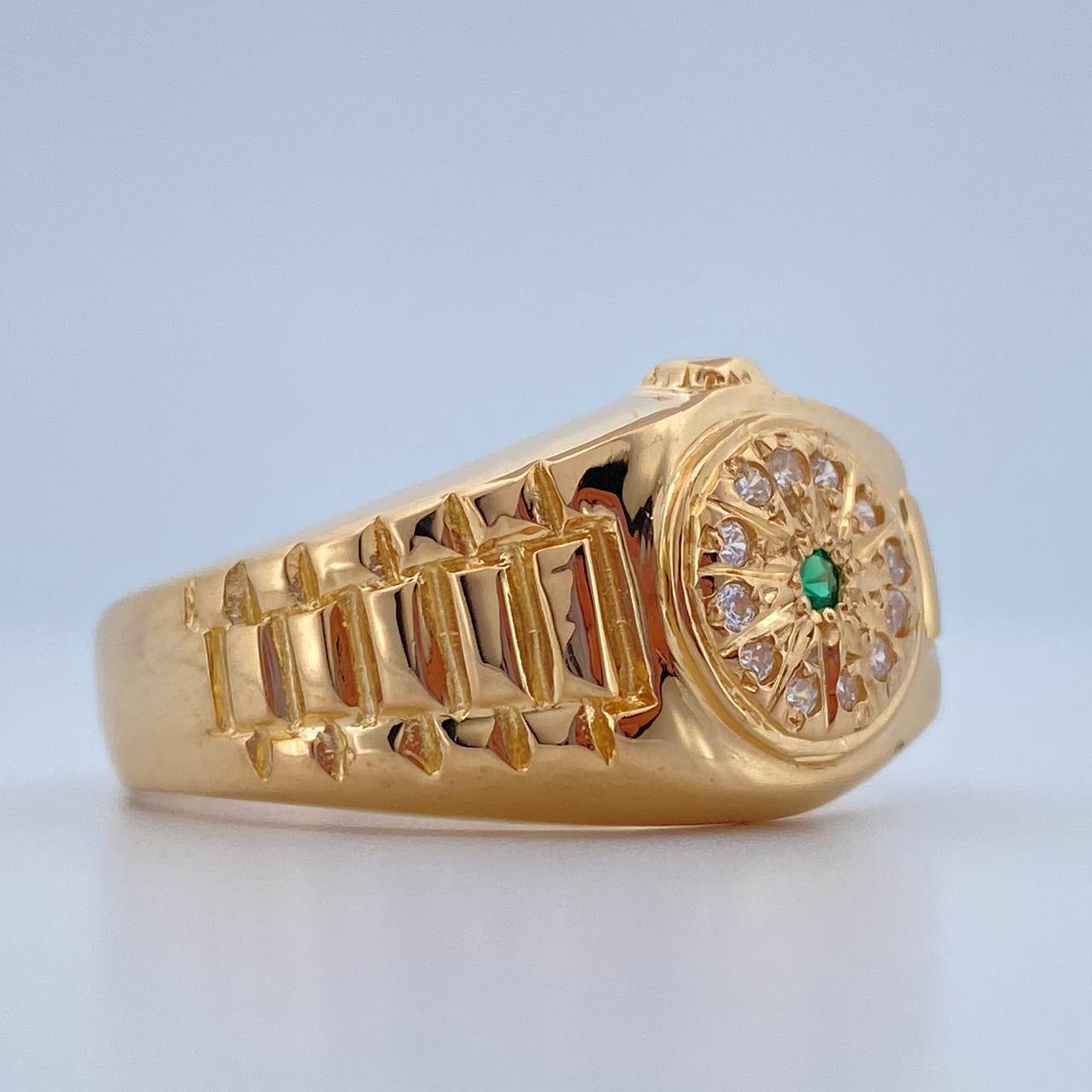 Anillo Crono Tempo 6.7gr / T11 / Oro Amarillo 18K $