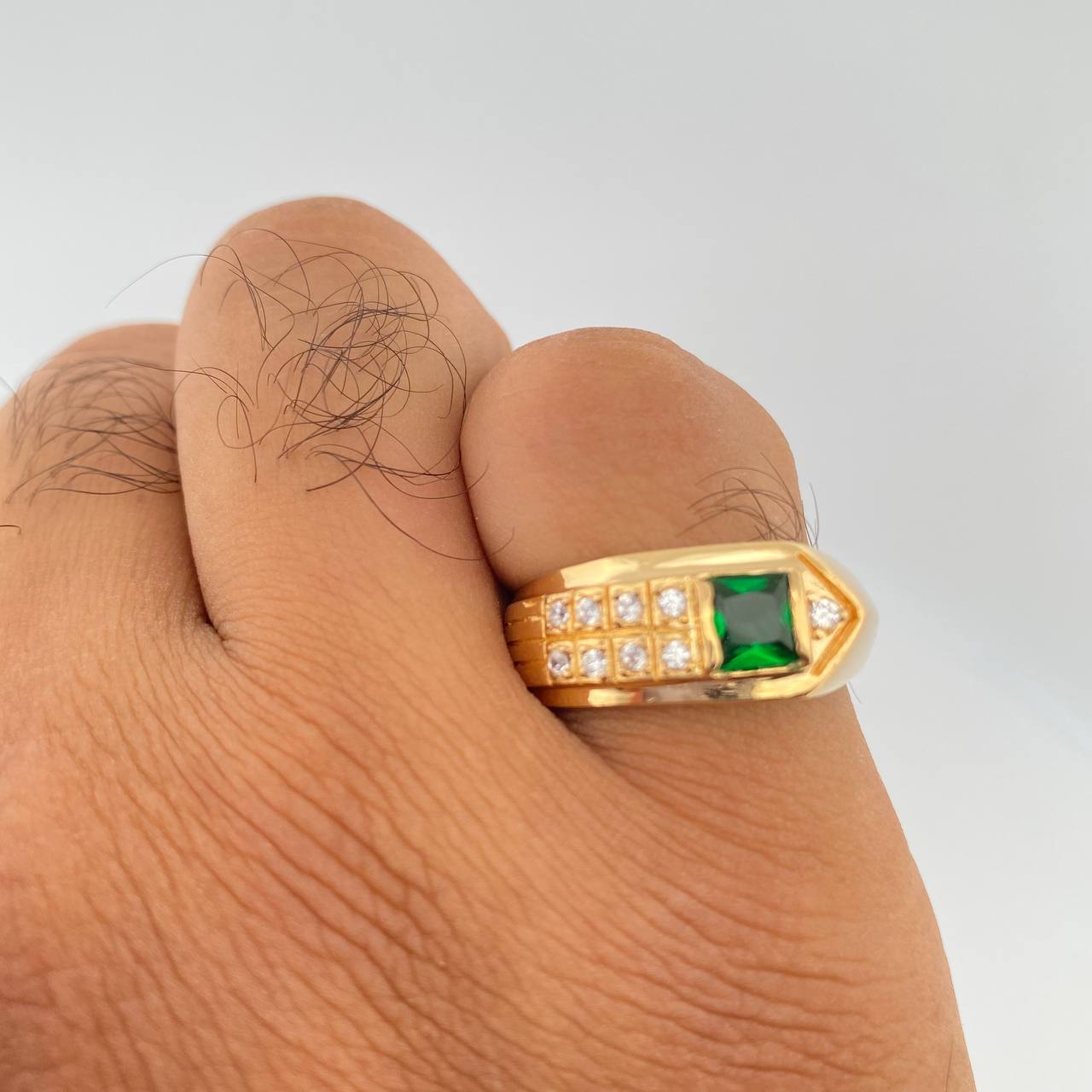 Anillo Sinturon 7.4gr / T9 3/4 / Oro Amarillo 18K $