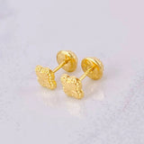 Topos Trebol 0.45g / 4.3mm Oro Amarillo 18K