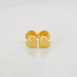 Topos Corazon 0.5g / 5mm Oro Amarillo 18K