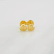 Topos Corazon Bordeado 0.5g / 5mm Oro Amarillo 18K