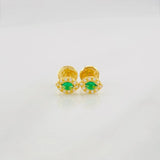 Topos Ojo 0.7g / 4.6mm Oro Amarillo 18K