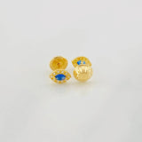 Topos Ojo 0.7g / 4.6mm Oro Amarillo 18K