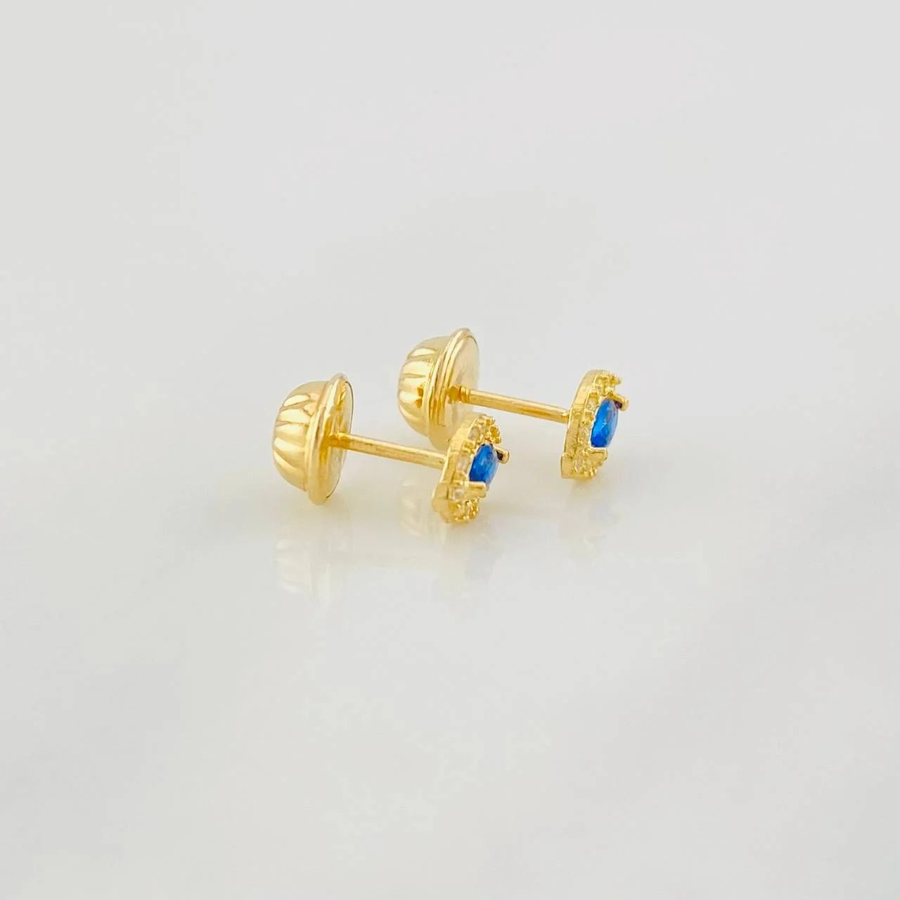 Topos Ojo 0.7g / 4.6mm Oro Amarillo 18K