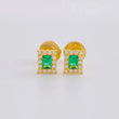 Topos Halo Cuadrado 0.7g / 5.3mm Oro Amarillo 18K