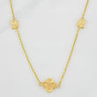 Cadena Aro Seguido Trebol 5.4g / 50cm / 1.62mm Oro Amarillo 18K
