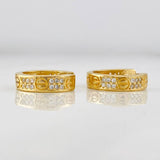 Candongas Tornillo 6.45g / 1.05cm Oro Amarillo 18K
