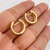 Candongas Tornillo 6.45g / 1.05cm Oro Amarillo 18K
