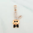 Dije Conejo 2.2 g / 3 cm Tres Oros 18K