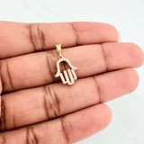 Dije Mano Hamsa 1.15 g / 2 cm Oro Amarillo 18K
