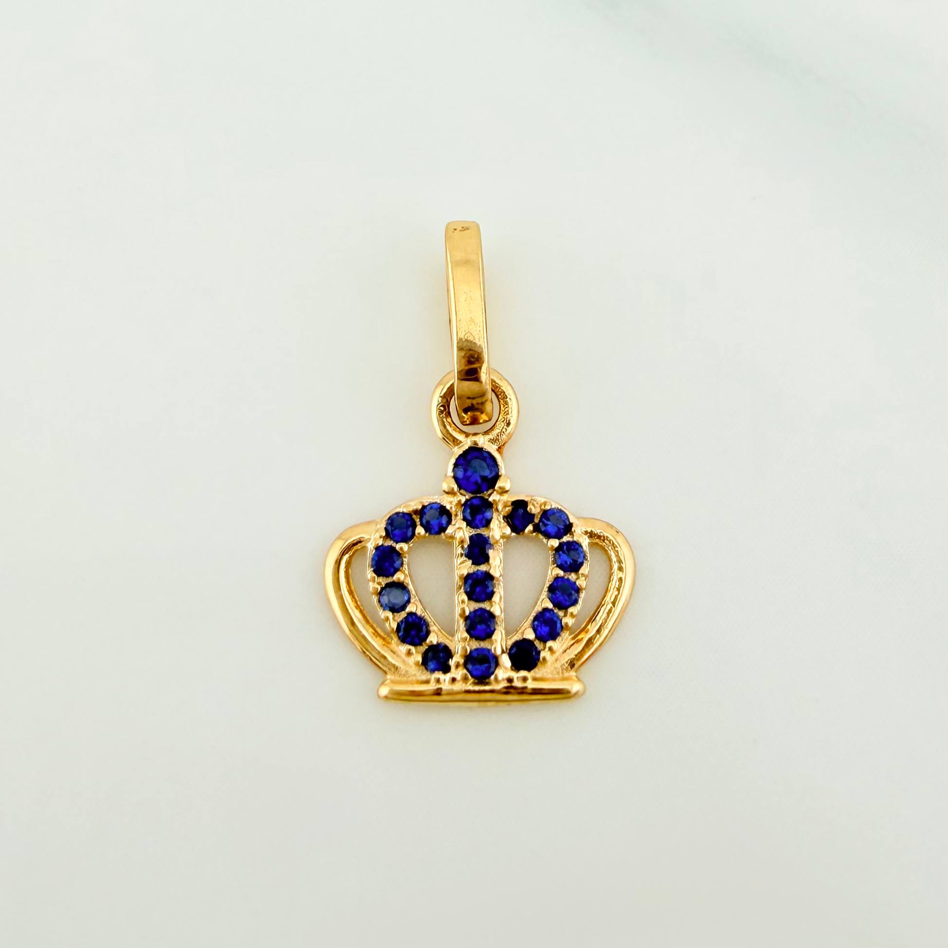 Dije Corona 0.65 g / 1.5 cm Oro Amarillo 18K