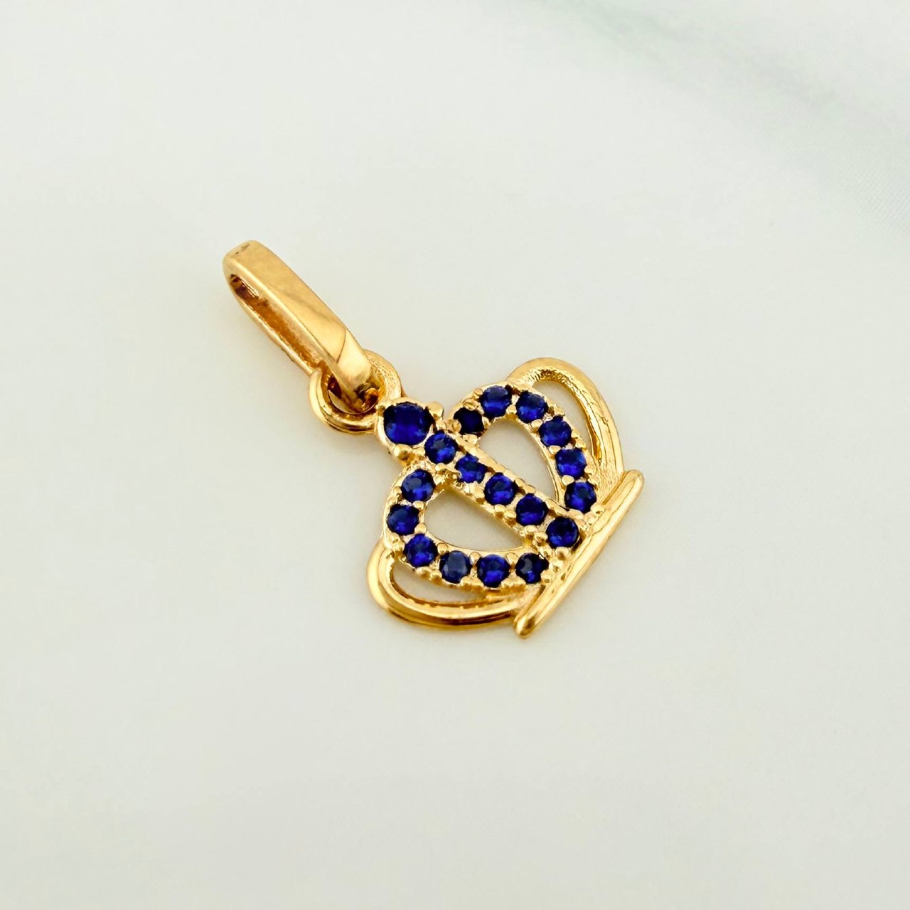 Dije Corona 0.65 g / 1.5 cm Oro Amarillo 18K