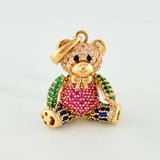 Dije Oso Articulado 5.6 g / 3 cm Oro Amarillo 18K