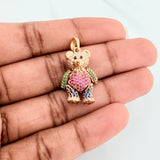 Dije Oso Articulado 5.6 g / 3 cm Oro Amarillo 18K