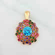 Dije Mandala 5.05 g / 3 cm Oro Amarillo 18K