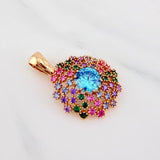 Dije Mandala 5.05 g / 3 cm Oro Amarillo 18K