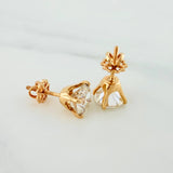 Topos Solitario 3.2 g / 8 mm Oro Amarillo 18K