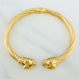 Pulso Aro Pantera 12.1 g / 17 cm / 4.45 mm Oro Amarillo 18K