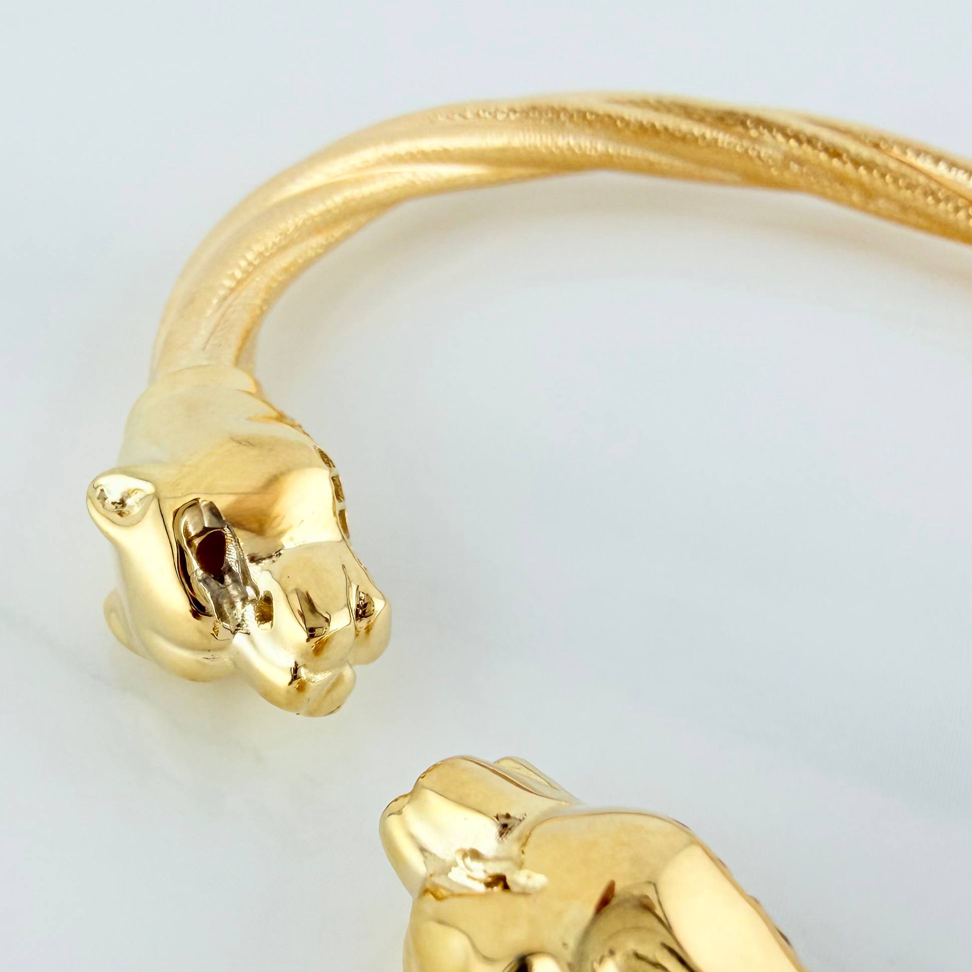 Pulso Aro Pantera 12.1 g / 17 cm / 4.45 mm Oro Amarillo 18K