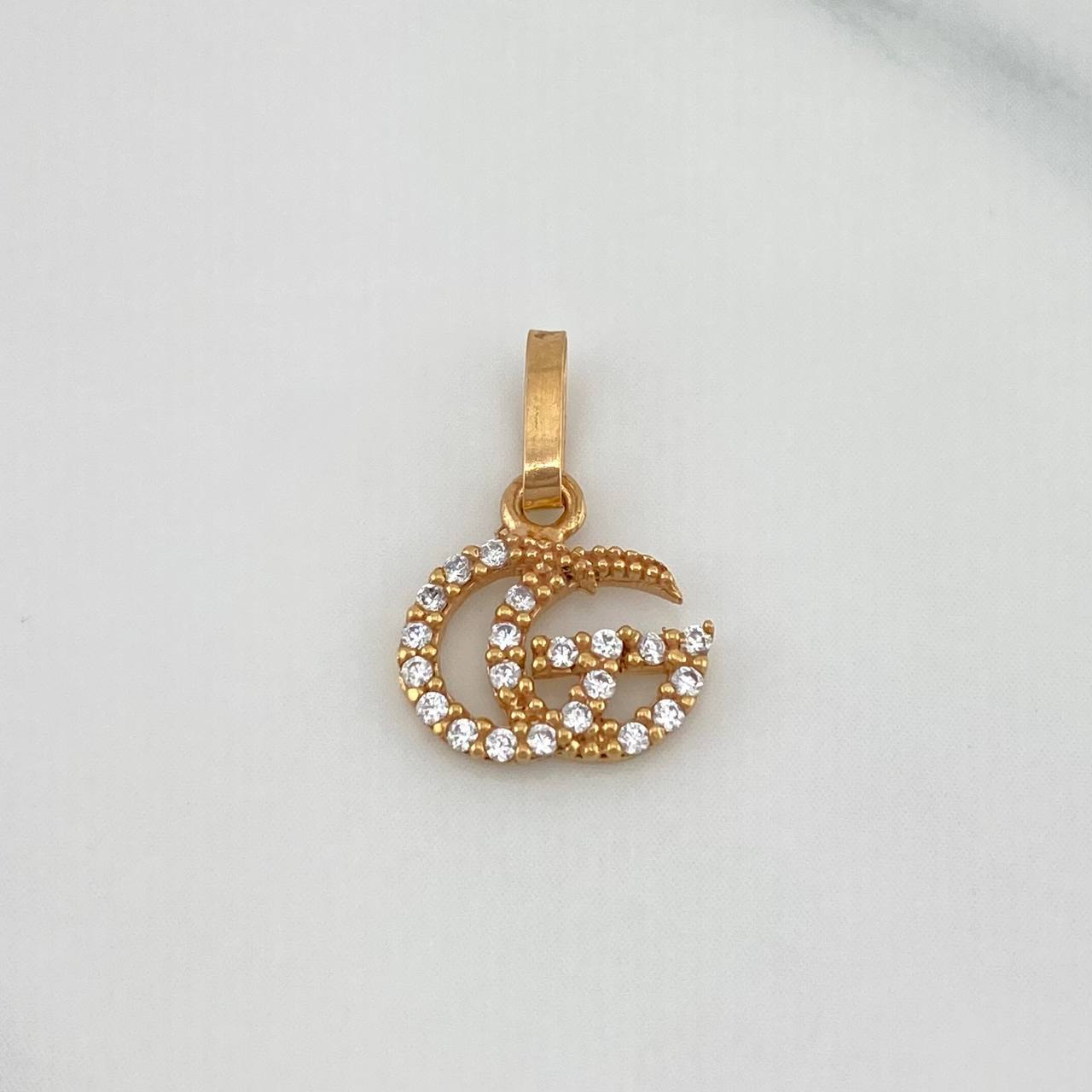 Dije Gg 0.55 g / 1.3 cm Oro Rosa 18K