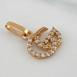 Dije Gg 0.5 g / 1.4 cm Oro Rosa 18K