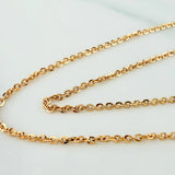 Cadena Tribal Aro Seguido 3.8 g / 46.5 cm / 0.6 mm Oro Amarillo 18K