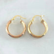 Candongas Aleja 2.4gr / 2.1cm / Oro 18K ©