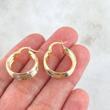 Candongas Aleja 2.4gr / 2.1cm / Oro 18K