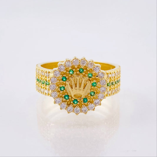 Anillo Corona Rx 5.6gr / T6 3/4 / Oro Amarillo 18K