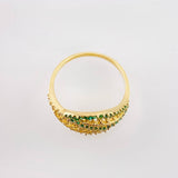 Anillo Hojas Entrelazadas 2.5gr / T6 / Oro Amarillo 18K