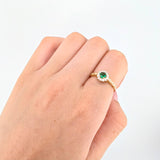 Anillo Halo Ojal 1.7gr / T6 1/2 / Oro Amarillo 18K ©