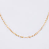 Cadena Cubana 1.65gr / 45cm / 2mm Oro Rosa +3 18K ©