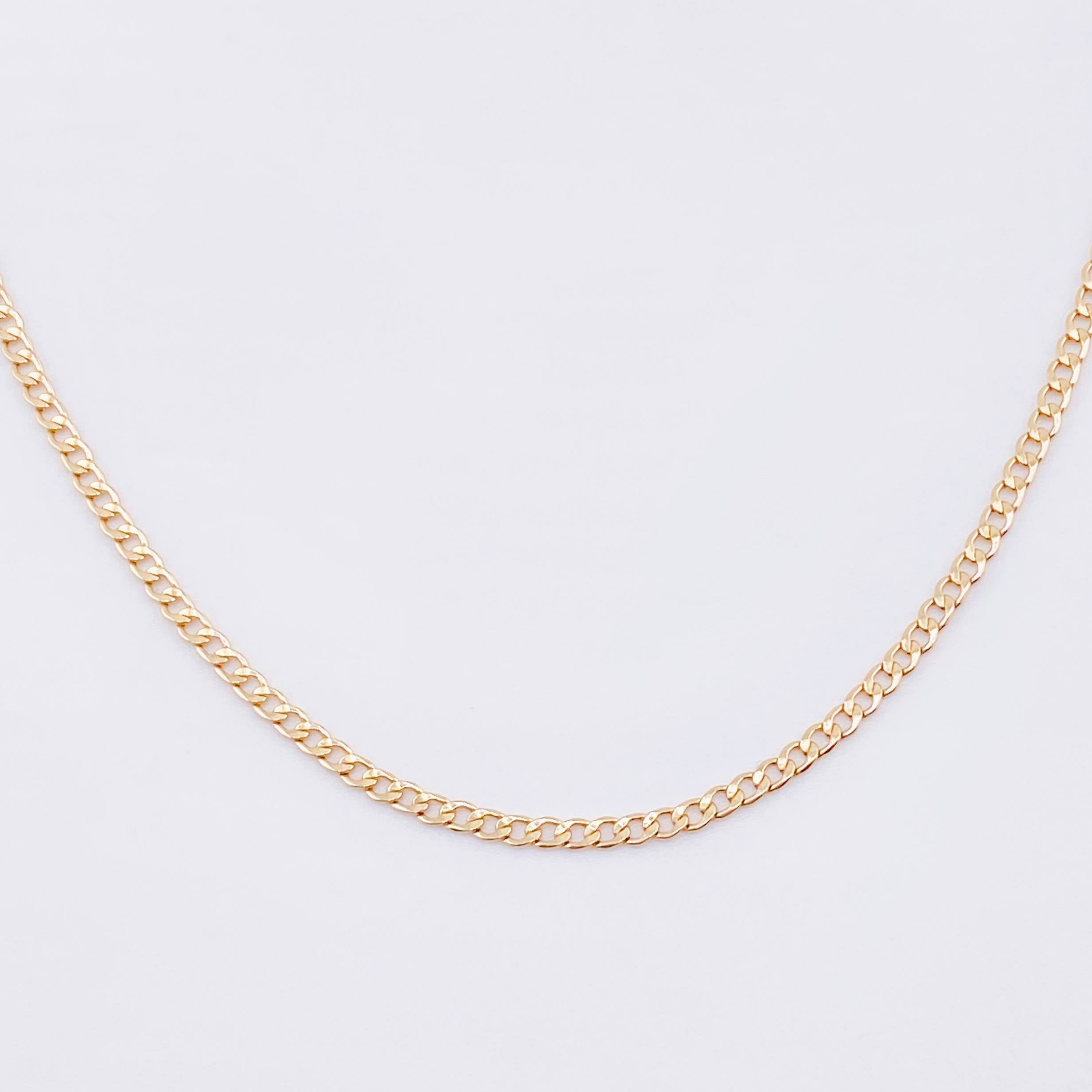 Cadena Cubana 1.6gr / 45cm / 2mm Oro Rosa +1 18K ©