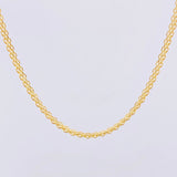 Cadena China 5.65gr / 60cm / 3mm Oro Amarillo +1 18K ©