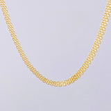 Cadena China 8.6gr / 45cm / 3.7mm Oro Amarillo +1 18K ©
