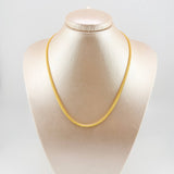 Cadena China 8.6gr / 45cm / 3.7mm Oro Amarillo +1 18K ©