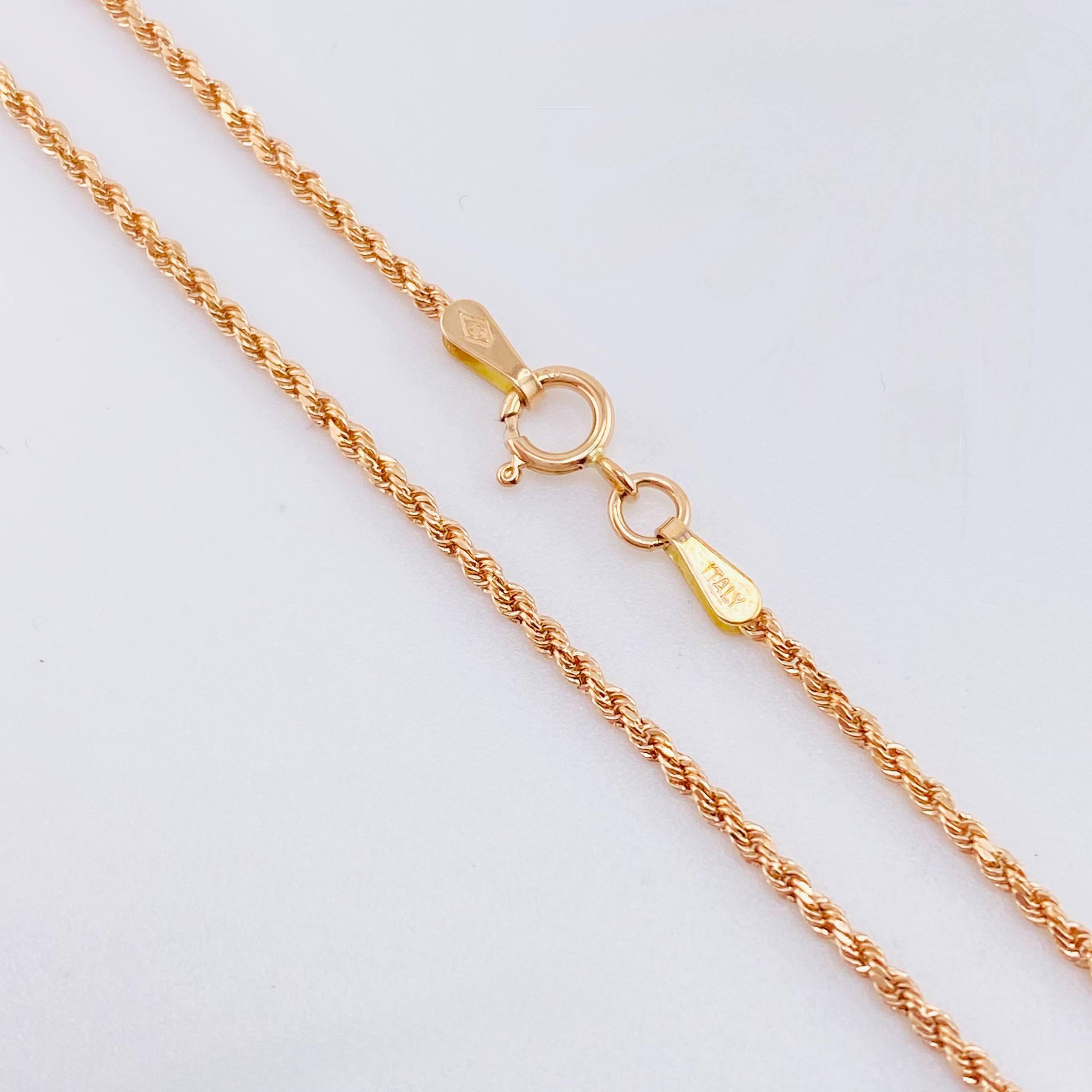 Cadena Lazo 1.55gr / 50cm / 1.3mm Oro Rosa +3 18K *