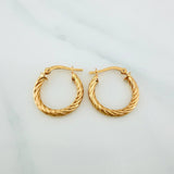 Candongas Niky 2 g / 2 cm Oro Amarillo 18K