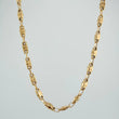 Cadena Rustica Barril Cuadrado 13.4gr / 60.7cm / 4.36mm Oro Amarillo 18K $