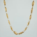 Cadena Rustica Eslabon Corona 12.95gr / 62cm / 3.82mm Oro Amarillo 18K $