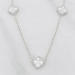 Cadena Aro Seguido Trebol  9.6g / 55cm / 1.5mm Plata 925