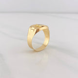 Anillo Virgen Guadalupe 3.4g / T10 Dos Oros Amarillo Blanco 18K