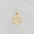 Dije Estrella David 0.7g / 2.5cm Oro Amarillo 18K